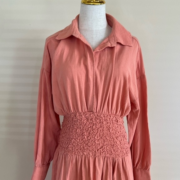 Free People Shirt Dress - Picture 4 of 7